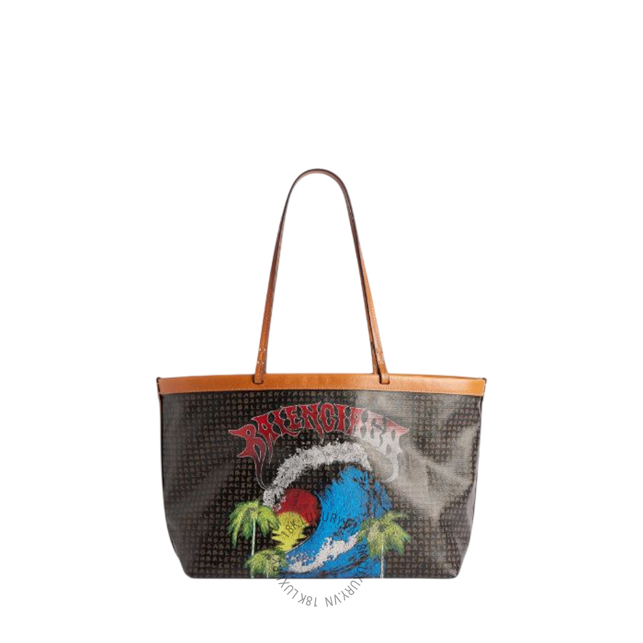 Túi Xách Balenciaga Select Tote Bag Medium in Black/red A000QA2ACQF6965 BCA046