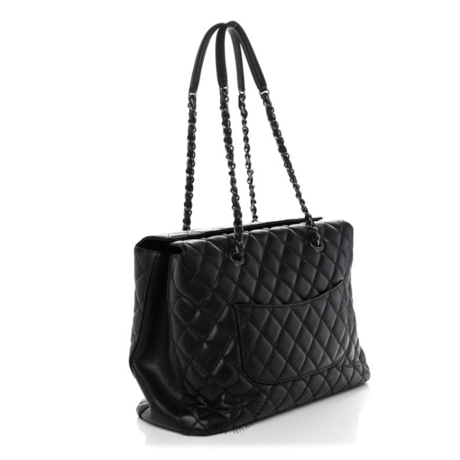 Túi Xách Chanel Caviar Quilted City Shopping Tote Black CVB803