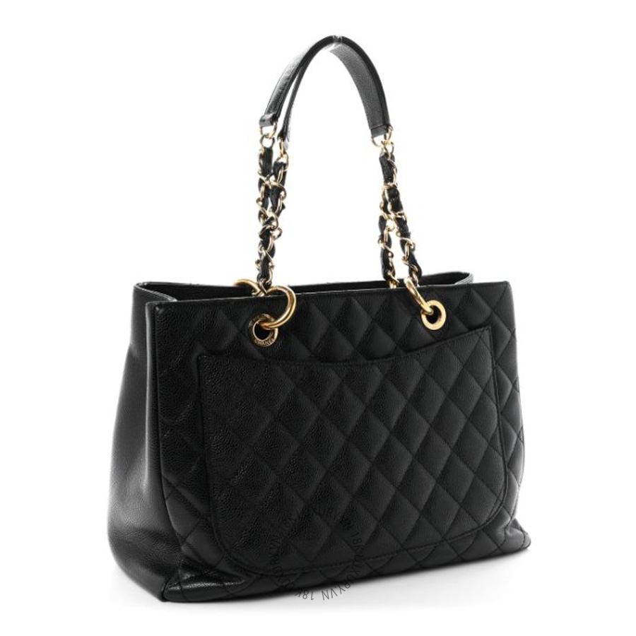 Túi xách Chanel Caviar Quilted Grand Shopping Tote GST Black FPTC051