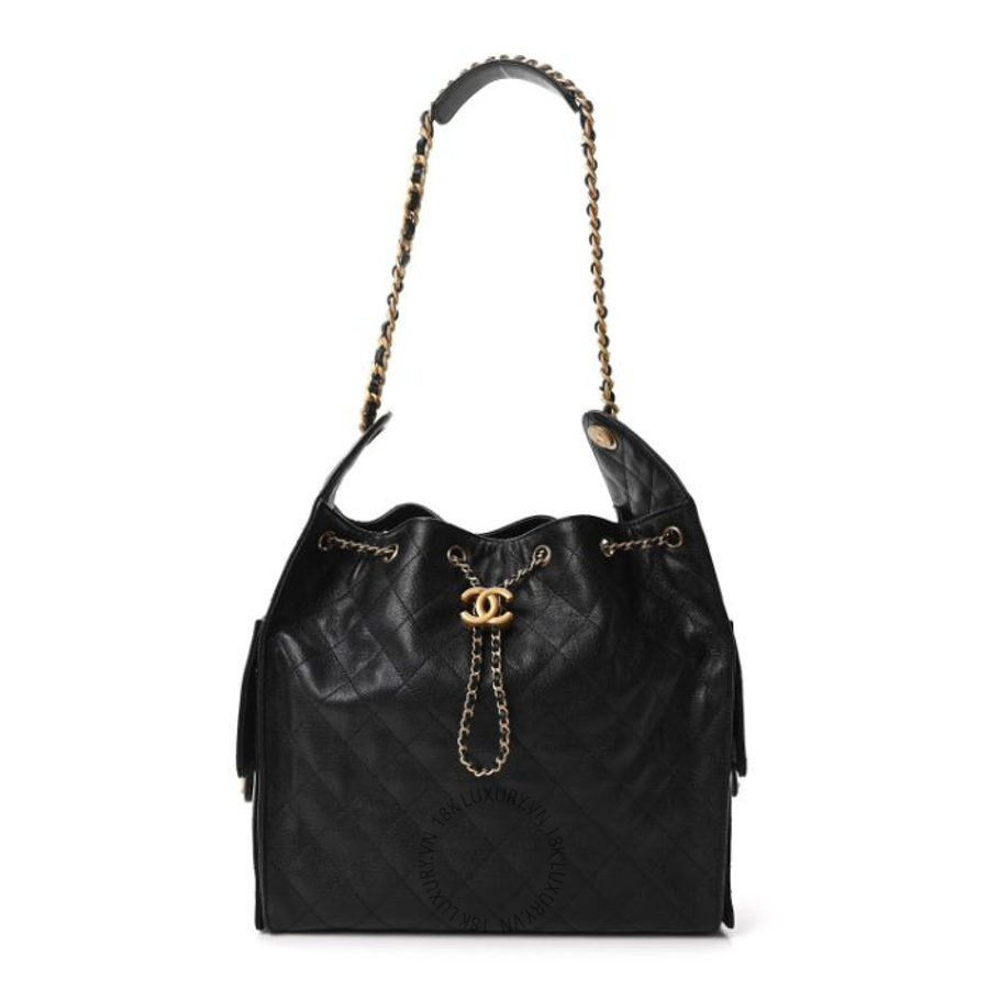 Túi Xách Chanel Caviar Quilted Medium Chanel 25 Handbag Black CVB642