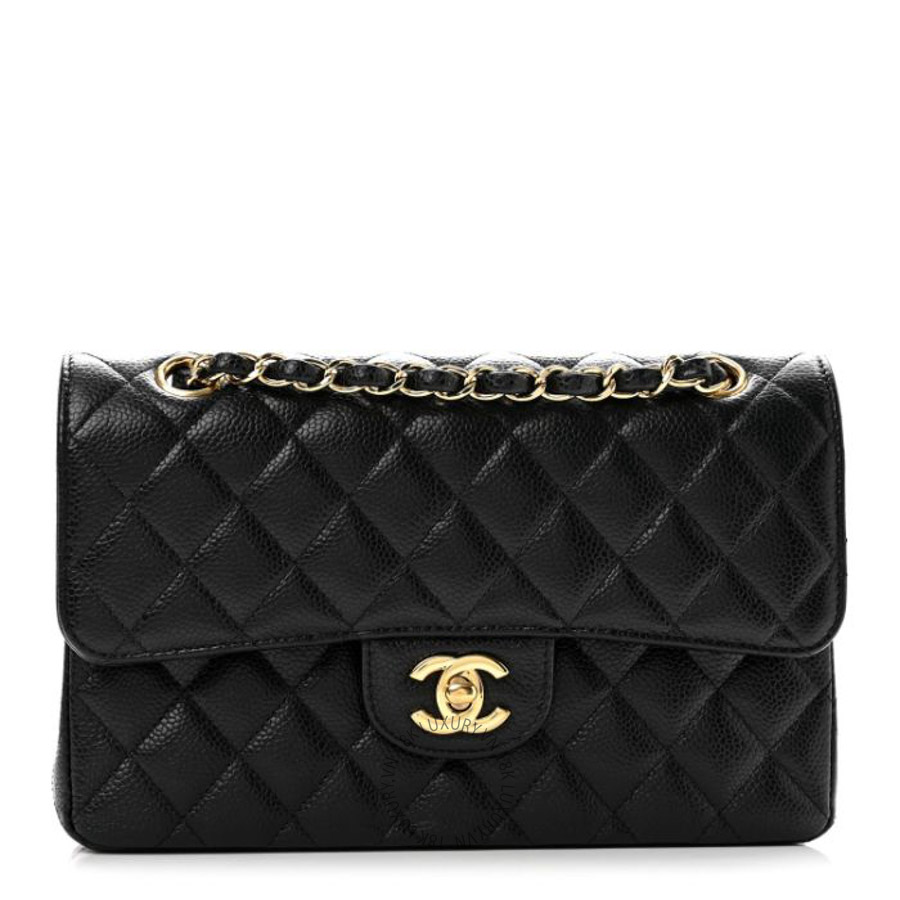 Túi xách Chanel Caviar Quilted Small Double Flap Black FPTC423