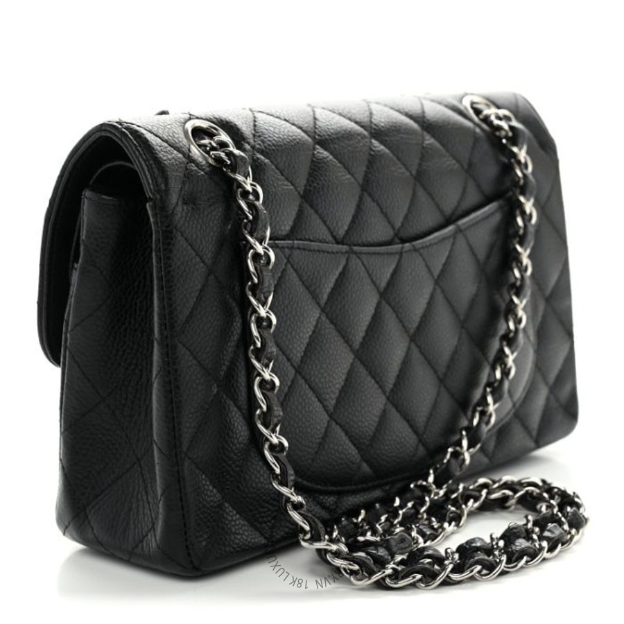 Túi xách Chanel Caviar Quilted Small Double Flap Black FPTC706
