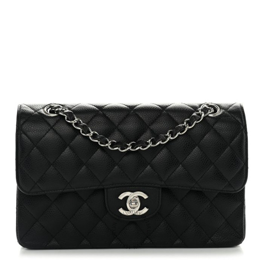 Túi xách Chanel Caviar Quilted Small Double Flap Black FPTC706