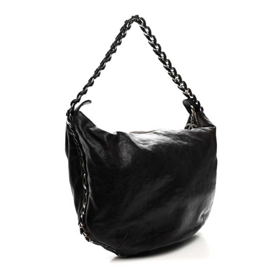 Túi xách Chanel Glazed Caviar Modern Chain Hobo Brown FPTC766