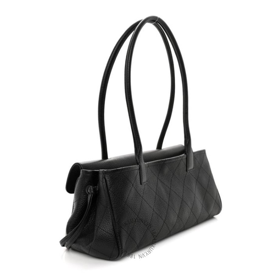 Túi Xách Chanel Grained Calfskin Stitched Urban Essentials Small Shopping Bag Black CVB1076
