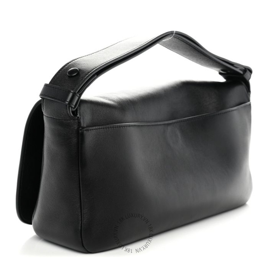 Túi xách Chanel Lambskin CC Maxi Messenger Bag Black FPTC1152