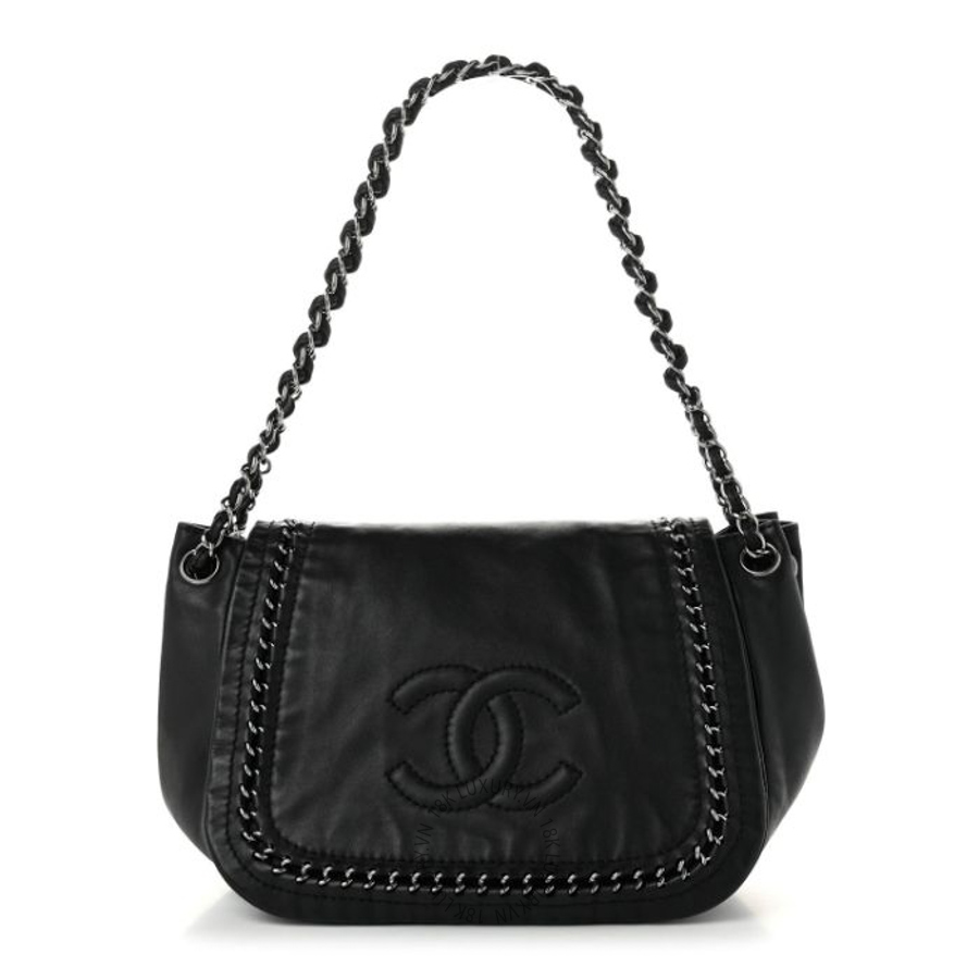 Túi xách Chanel Lambskin Luxe Ligne Flap Black FPTC164