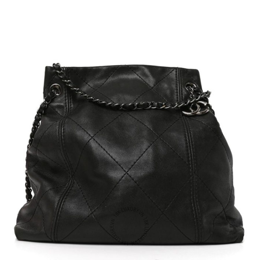 Túi xách Chanel Lambskin Quilted Small Soft Touch Shoulder Bag Black FPTC759