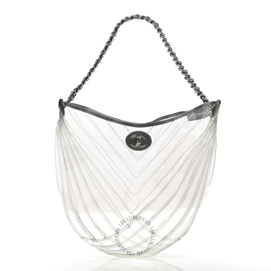Túi xách Chanel PVC Hobo Transparent FPTC575