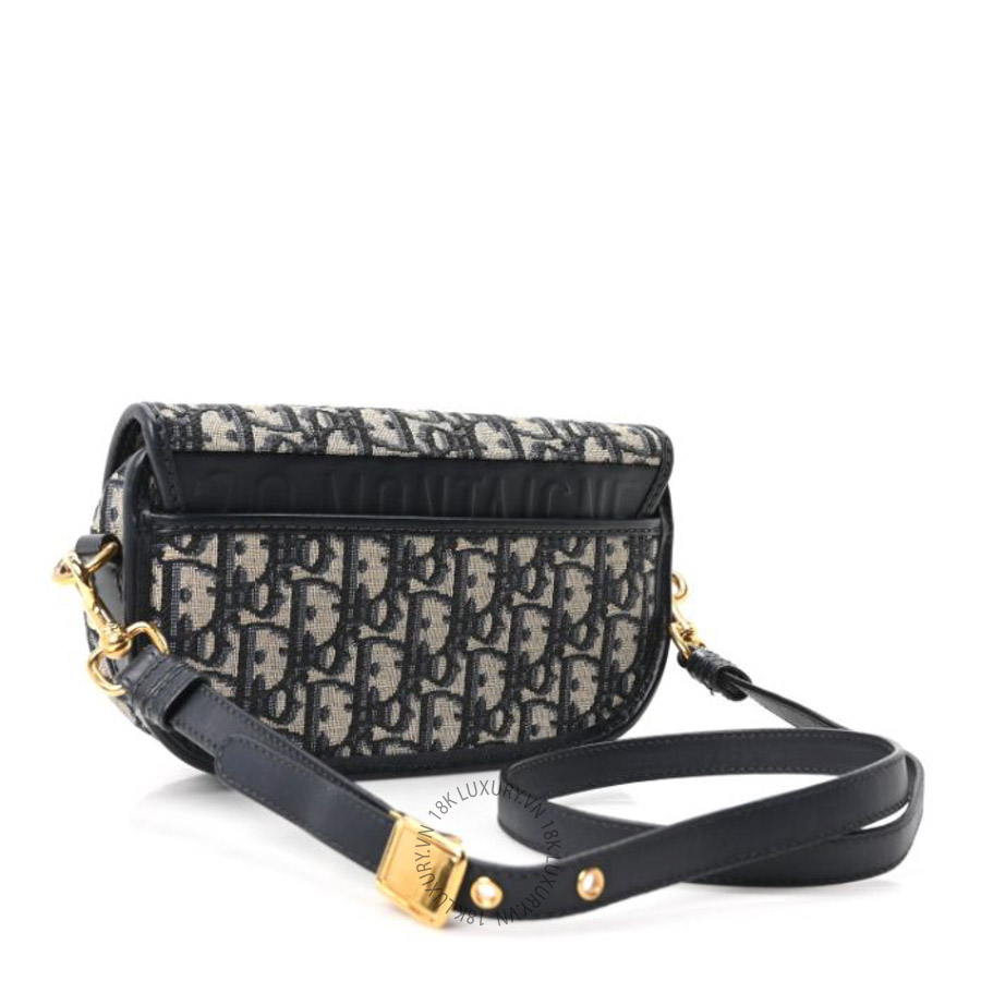 Túi xách Christian Dior Oblique Bobby East West Bobby Bag Blue FPTD205