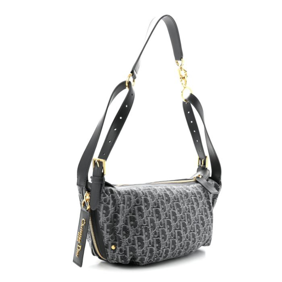 Túi Xách Christian Dior Oblique Denim Small D-Journey Bag Grey SPSS083