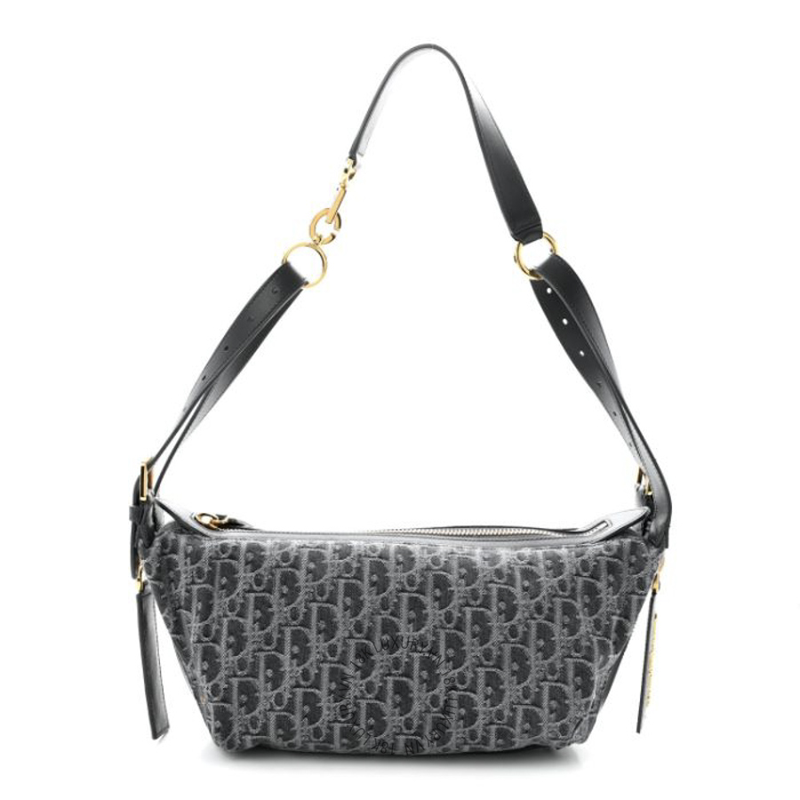 Túi Xách Christian Dior Oblique Denim Small D-Journey Bag Grey SPSS083