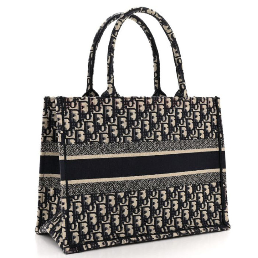 Túi Xách Christian Dior Oblique Medium Book Tote Blue Multicolor SPSS057