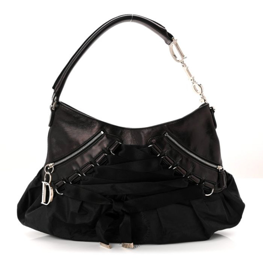 Túi xách Christian Dior Satin Ballet Evening Bag Black FPTD276