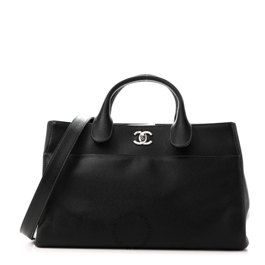 Túi xách đeo chéo Chanel Caviar Cerf Executive Shopper Tote Black FPTC1008