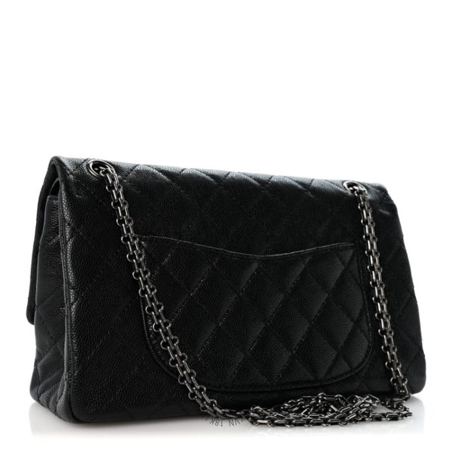 Túi xách đeo chéo Chanel Caviar Quilted 2.55 Reissue 226 Flap Black FPTC1151