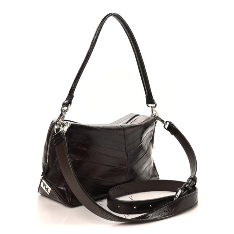 Túi xách đeo chéo Fendi Eel Lui Medium Shoulder Bag Burgundy Brown TFD558