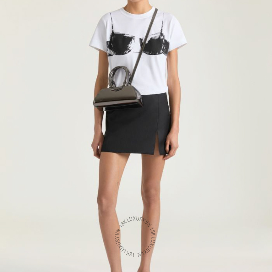 Túi Xách Đeo Chéo Givenchy Antigona East-West bag in mirror effect leather BB5146B2GG-713 GHJ070