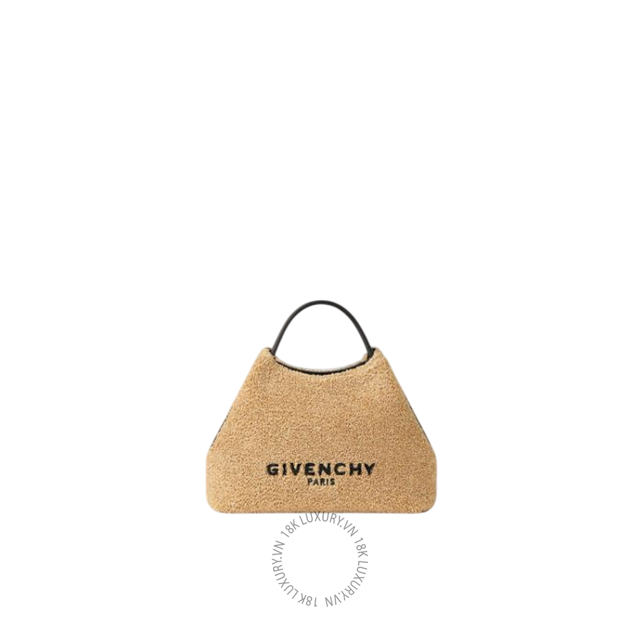 Túi Xách Đeo Chéo Givenchy Nano Facet tote bag in sponge raffia BB60QUB2FE-101 GHJ028