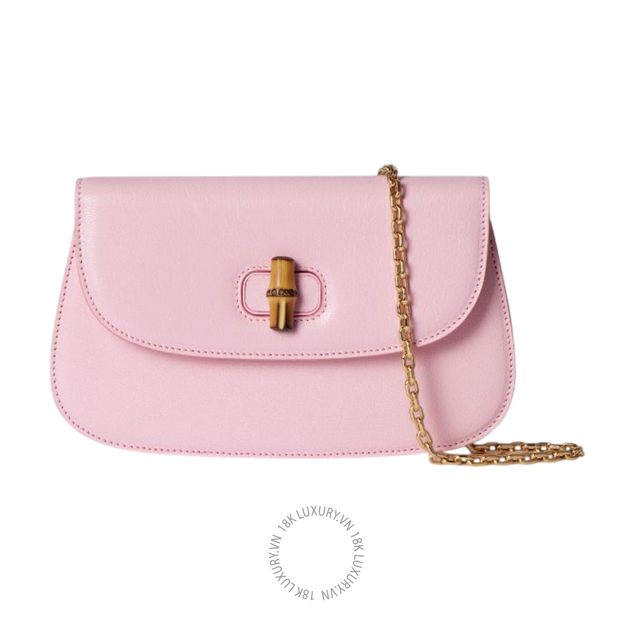 Túi Xách Đeo Chéo Gucci Bamboo clutch 867160 AAGI3 5848 GFD349