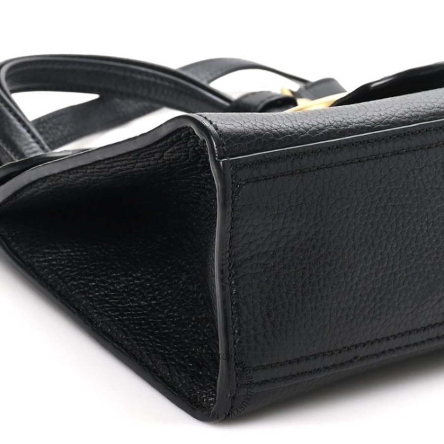 Túi Xách Đeo Chéo Gucci Calfskin Small GG Marmont Top Handle Bag Black GDCB200 19 Túi Xách Đeo Chéo Gucci Calfskin Small GG Marmont Top Handle Bag Black GDCB200