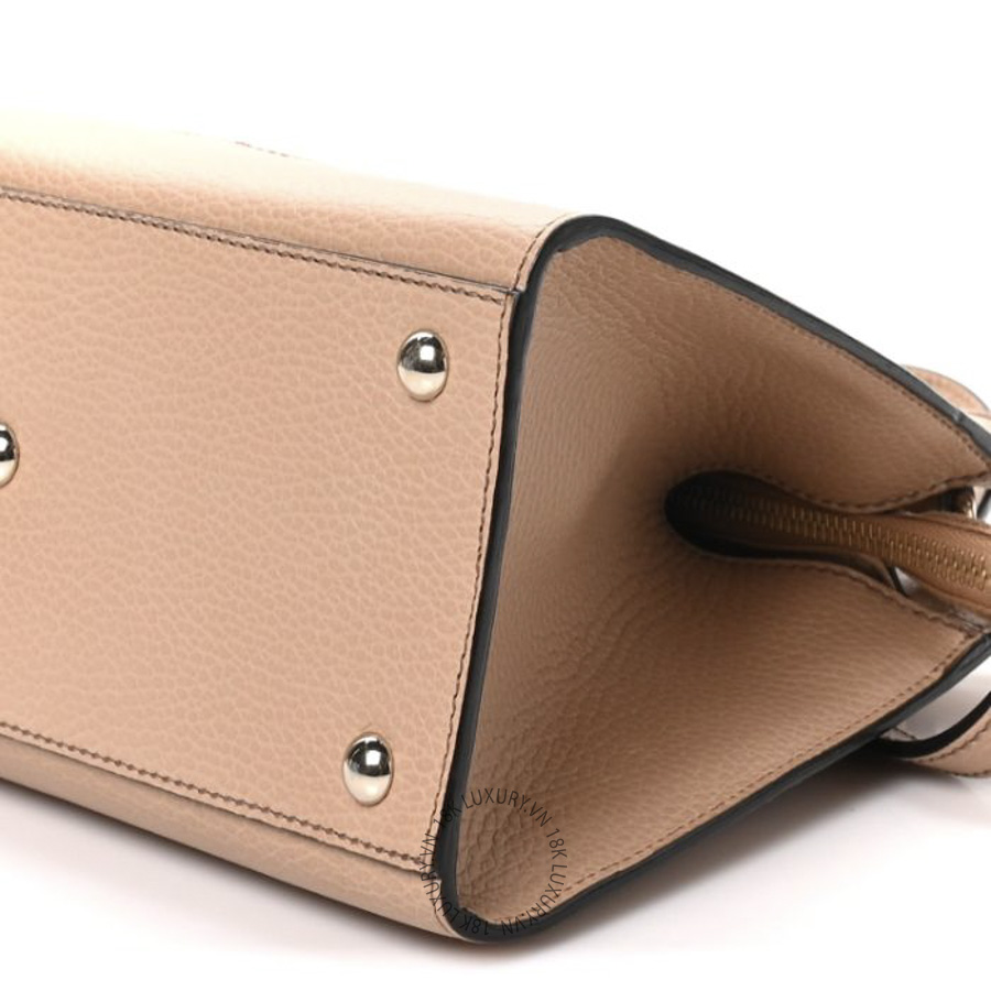 Túi Xách Đeo Chéo Gucci Dollar Calfskin Medium Soho Top Handle Satchel Camelia GDCB282 20 Túi Xách Đeo Chéo Gucci Dollar Calfskin Medium Soho Top Handle Satchel Camelia GDCB282