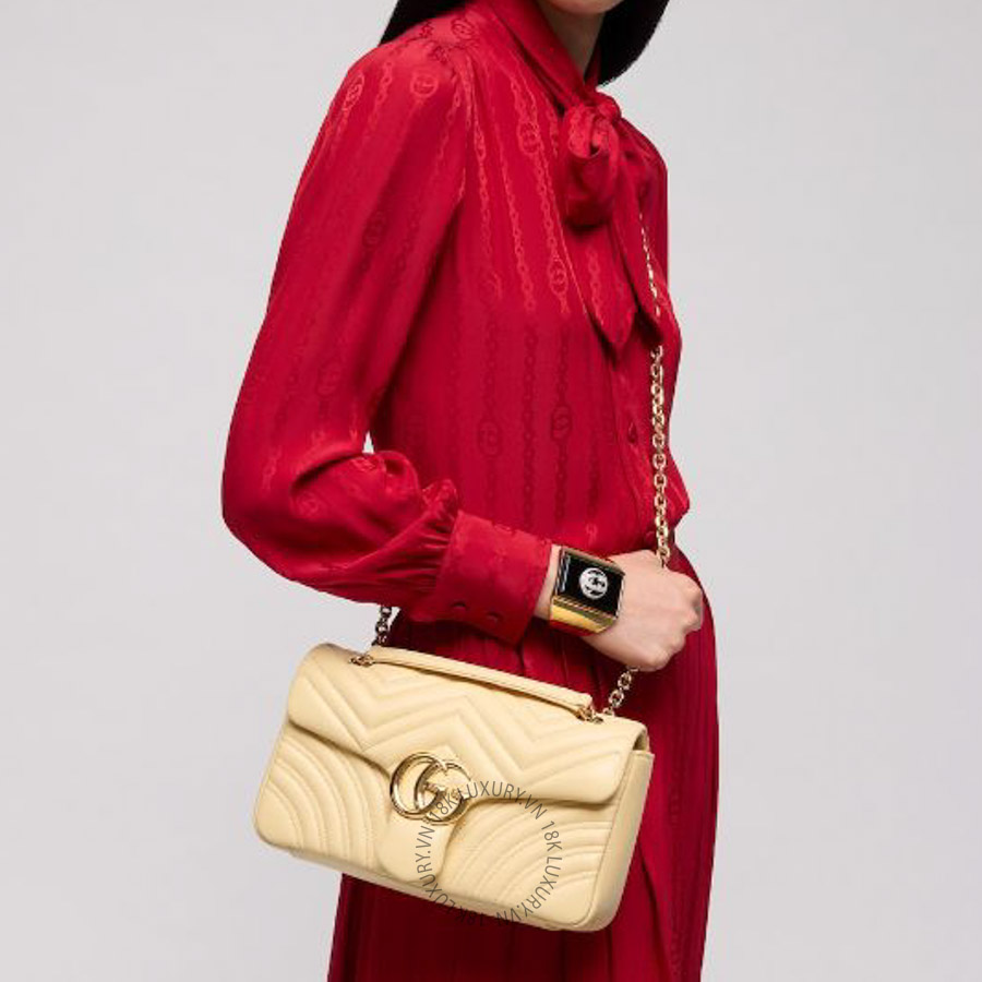 Túi Xách Đeo Chéo Gucci GG Marmont medium shoulder bag 837267 AAGUE 9305 GFD163