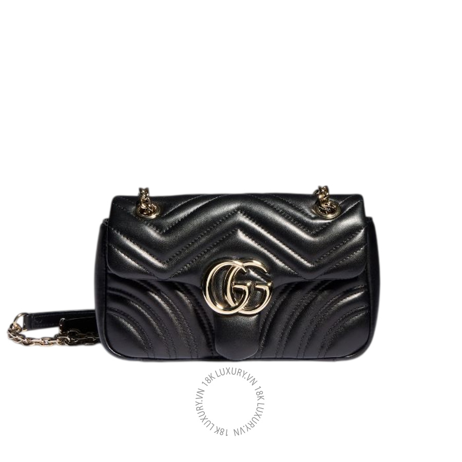 Túi Xách Đeo Chéo Gucci GG Marmont small shoulder bag 837280 AAE38 1000 GFD259