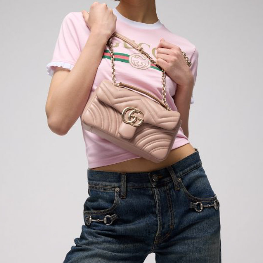 Túi Xách Đeo Chéo Gucci GG Marmont small shoulder bag 837280 AAE38 5753 GFD253