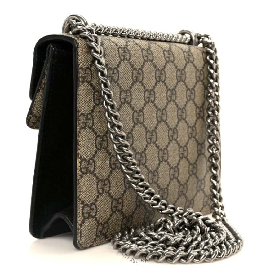 Túi xách đeo chéo Gucci GG Supreme Monogram Mini Dionysus Shoulder Bag GGC349