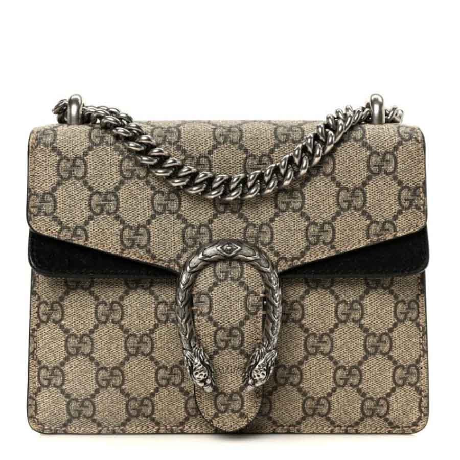 Túi xách đeo chéo Gucci GG Supreme Monogram Mini Dionysus Shoulder Bag GGC349