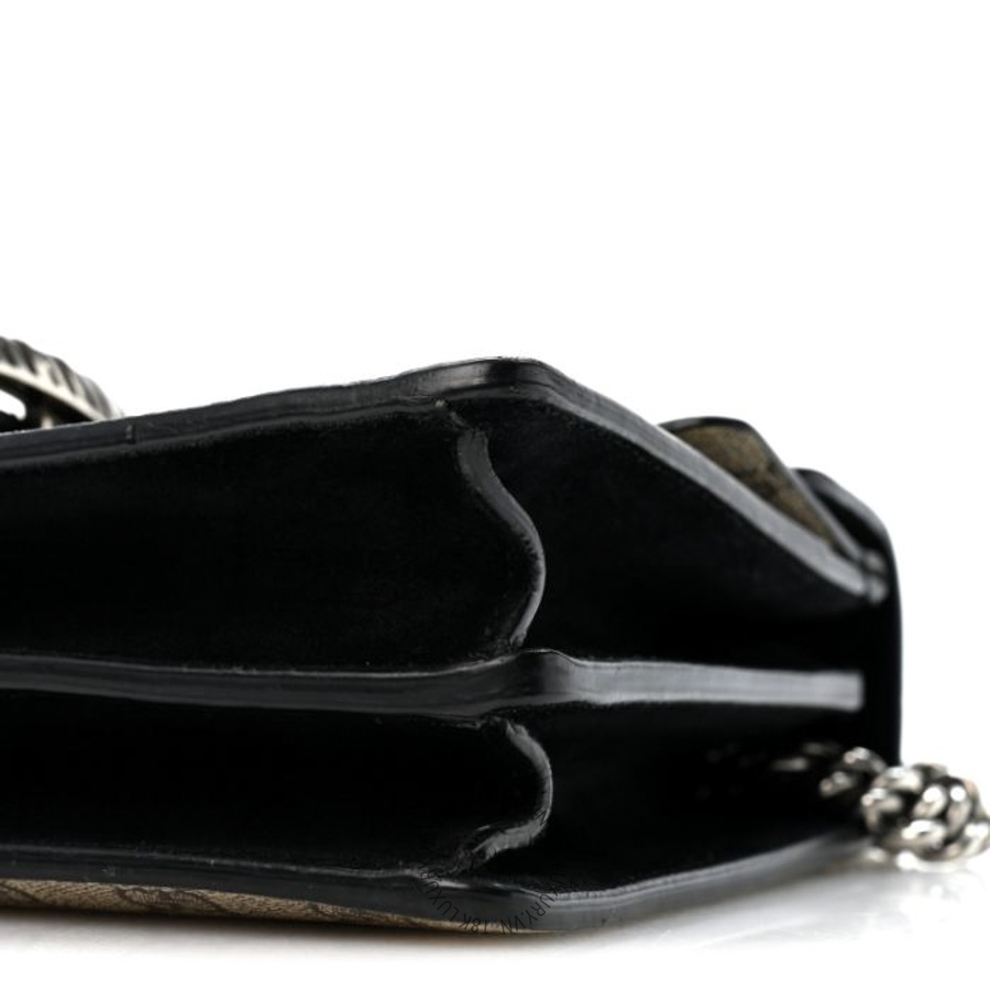 Túi Xách Đeo Chéo Gucci GG Supreme Monogram Small Dionysus Shoulder Bag Black GDCB254 29 Túi Xách Đeo Chéo Gucci GG Supreme Monogram Small Dionysus Shoulder Bag Black GDCB254