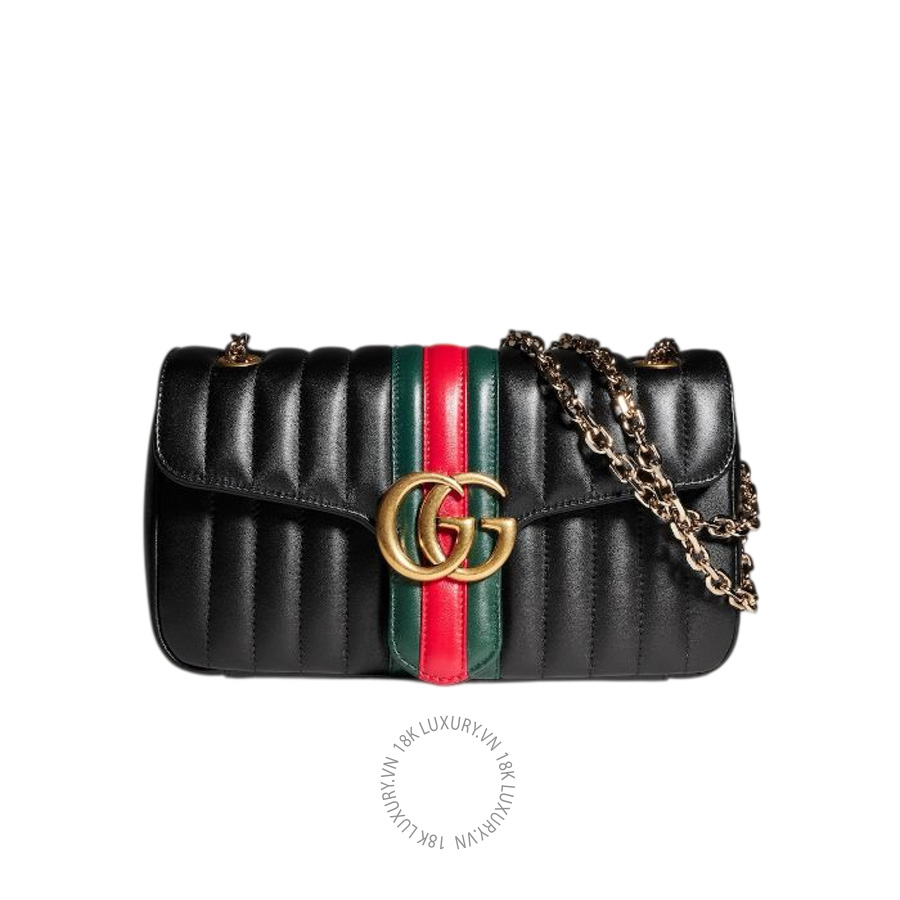 Túi Xách Đeo Chéo Gucci Jetset GG Marmont medium shoulder bag A005XW AAG8N 1068 GFD005