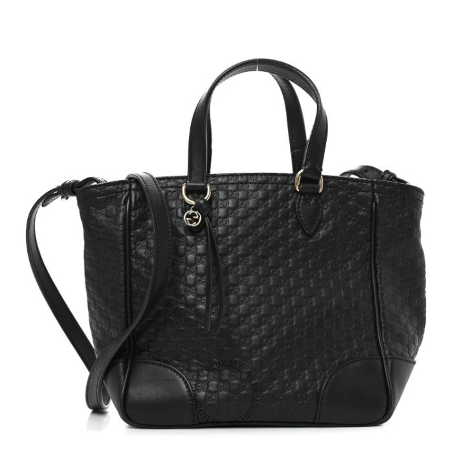 Túi Xách Đeo Chéo Gucci Microguccissima Small Bree Tote Black GDCB667