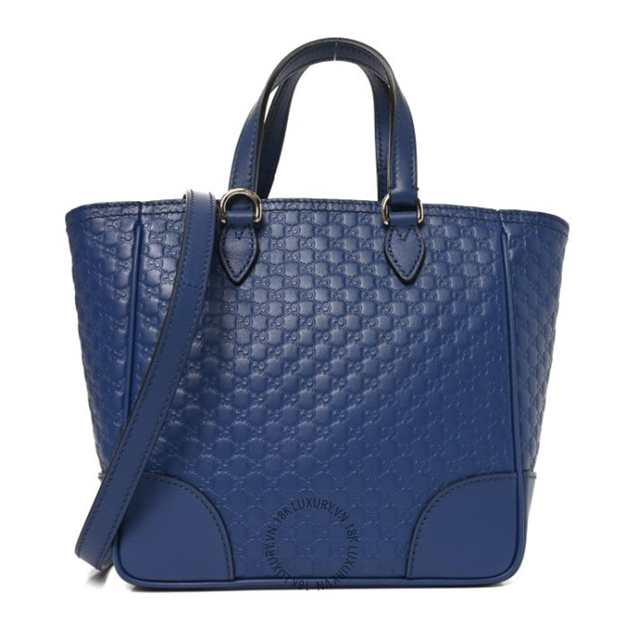 Túi Xách Đeo Chéo Gucci Microguccissima Small Bree Tote Caspian GDCB075