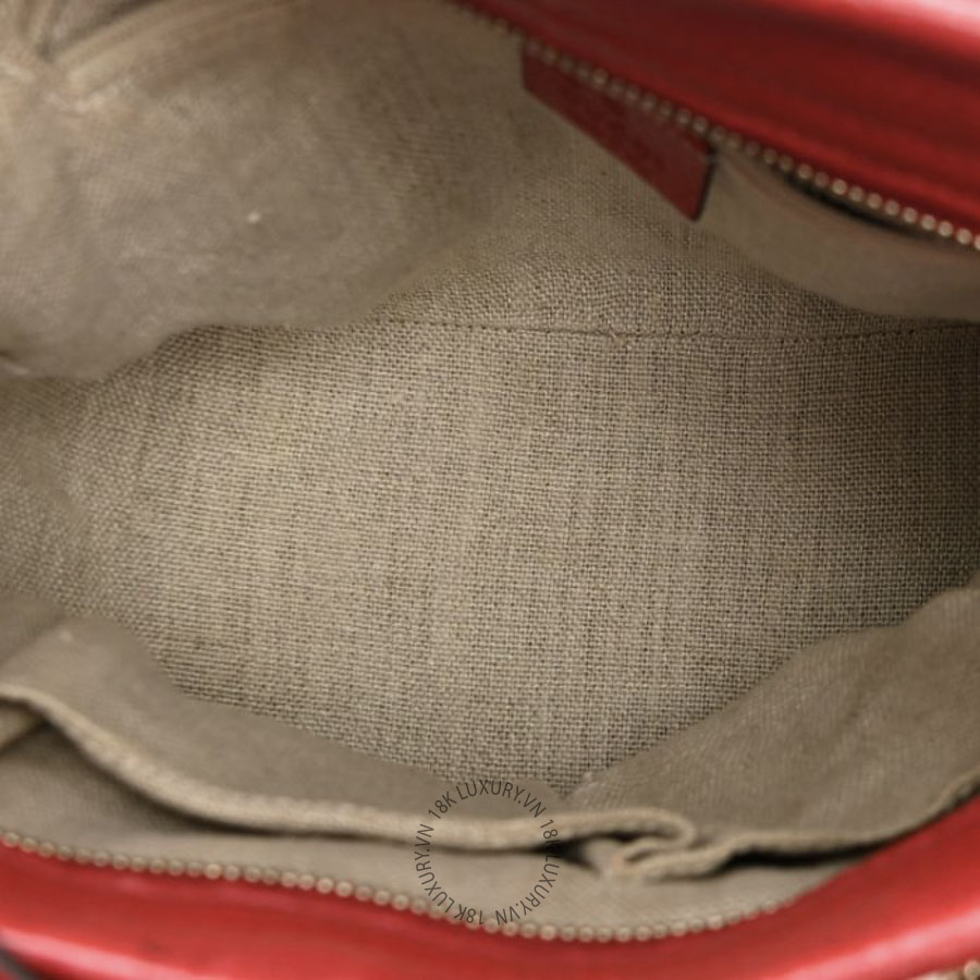 Túi Xách Đeo Chéo Gucci Monogram Small Bree Tote Red GDCB369 17 Túi Xách Đeo Chéo Gucci Monogram Small Bree Tote Red GDCB369
