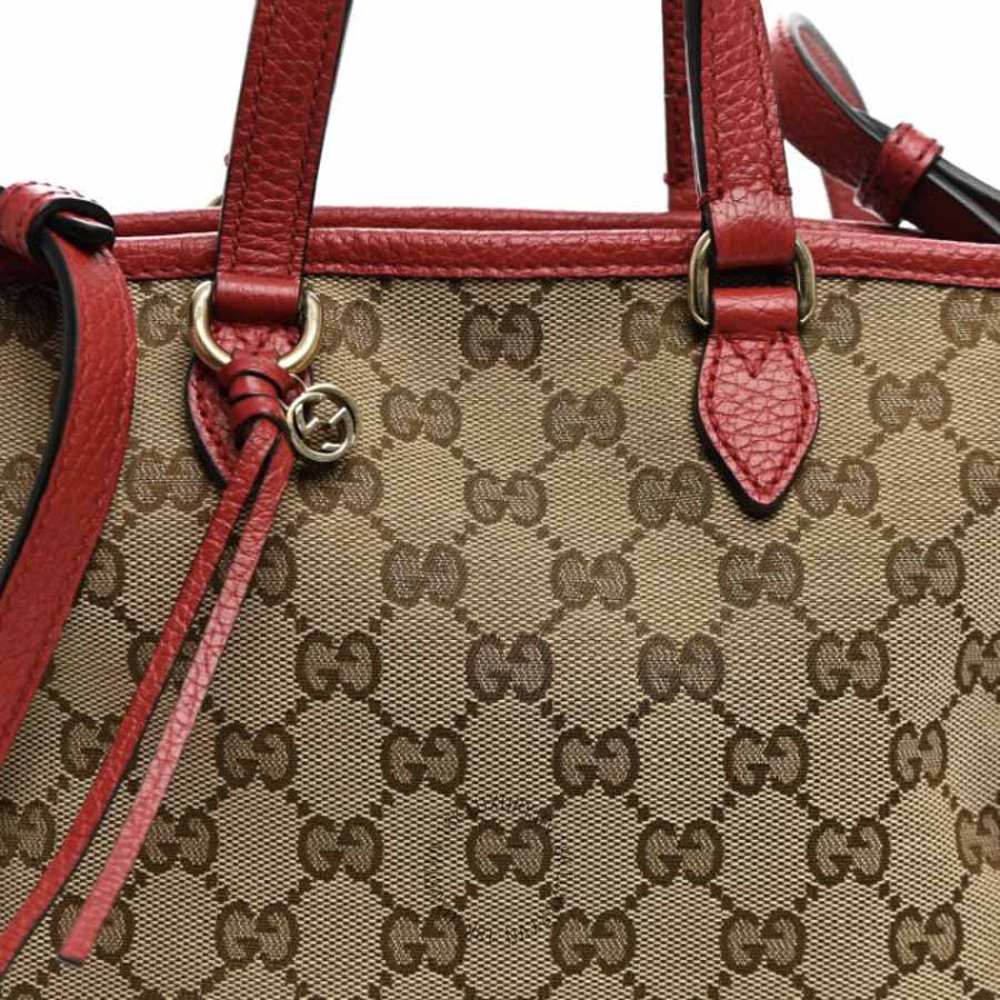 Túi Xách Đeo Chéo Gucci Monogram Small Bree Tote Red GDCB369 18 Túi Xách Đeo Chéo Gucci Monogram Small Bree Tote Red GDCB369