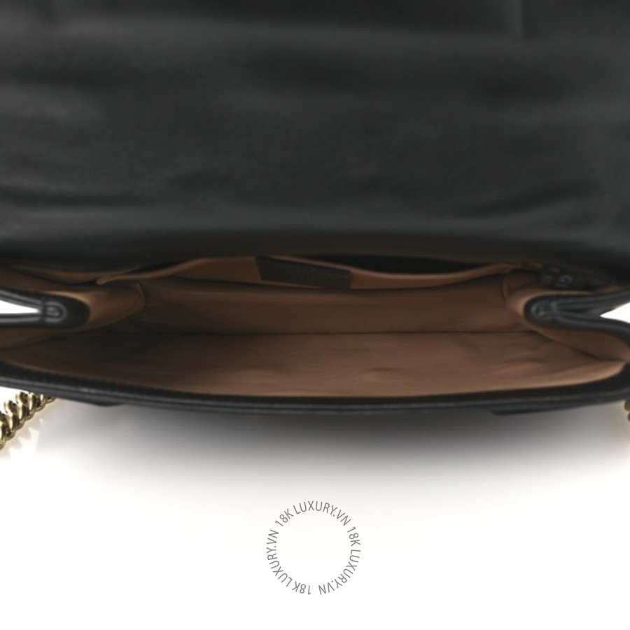 Túi Xách Đeo Chéo Gucci Nappa Pearl Studded Mini Queen Margaret Broadway Shoulder Bag Black GDCB332 17 Túi Xách Đeo Chéo Gucci Nappa Pearl Studded Mini Queen Margaret Broadway Shoulder Bag Black GDCB332