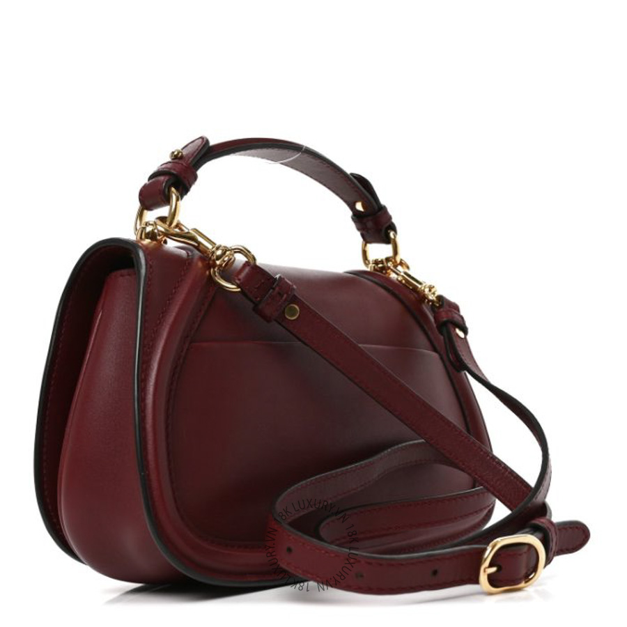 Túi Xách Đeo Chéo Gucci Roxy Calfskin Medium Blondie Top Handle Bag Rosso Ancora GDCB010