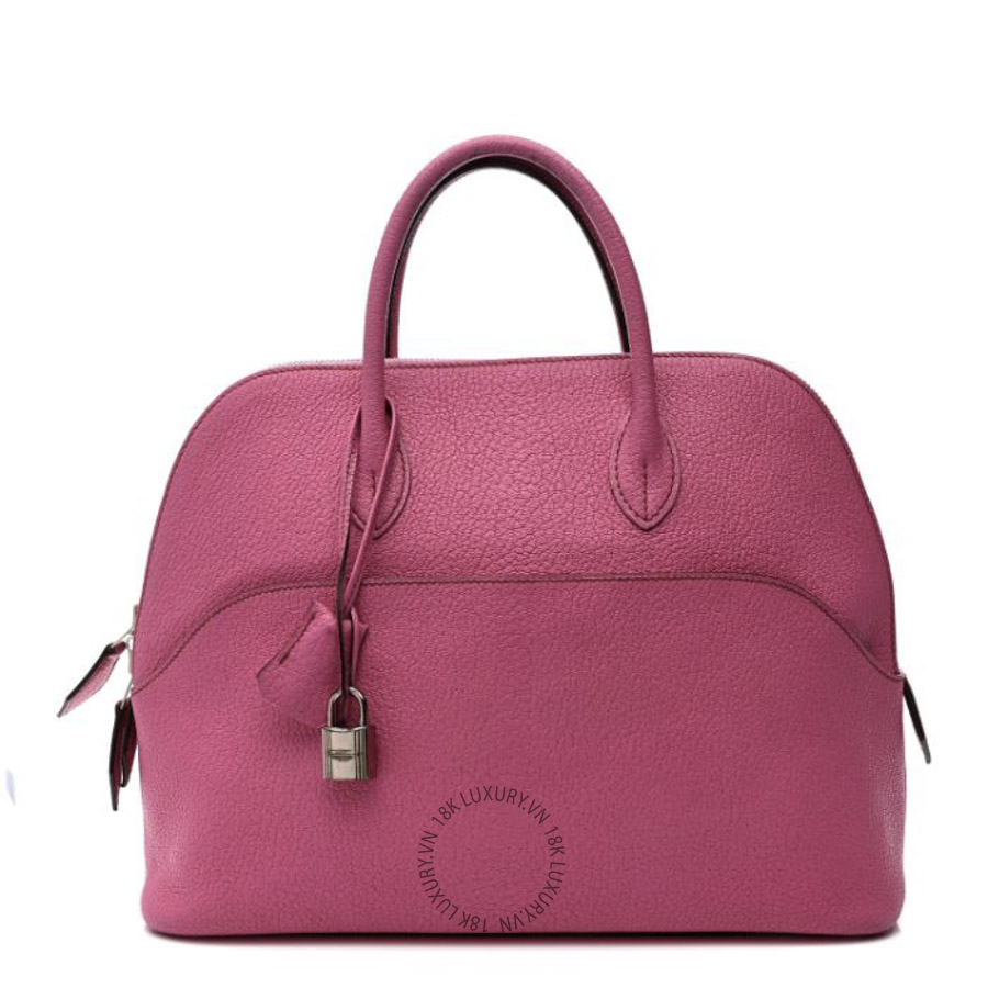 Túi Xách Đeo Chéo Hermes Chevre de Coromandel Bolide 1923 31 Fuchsia TMH138
