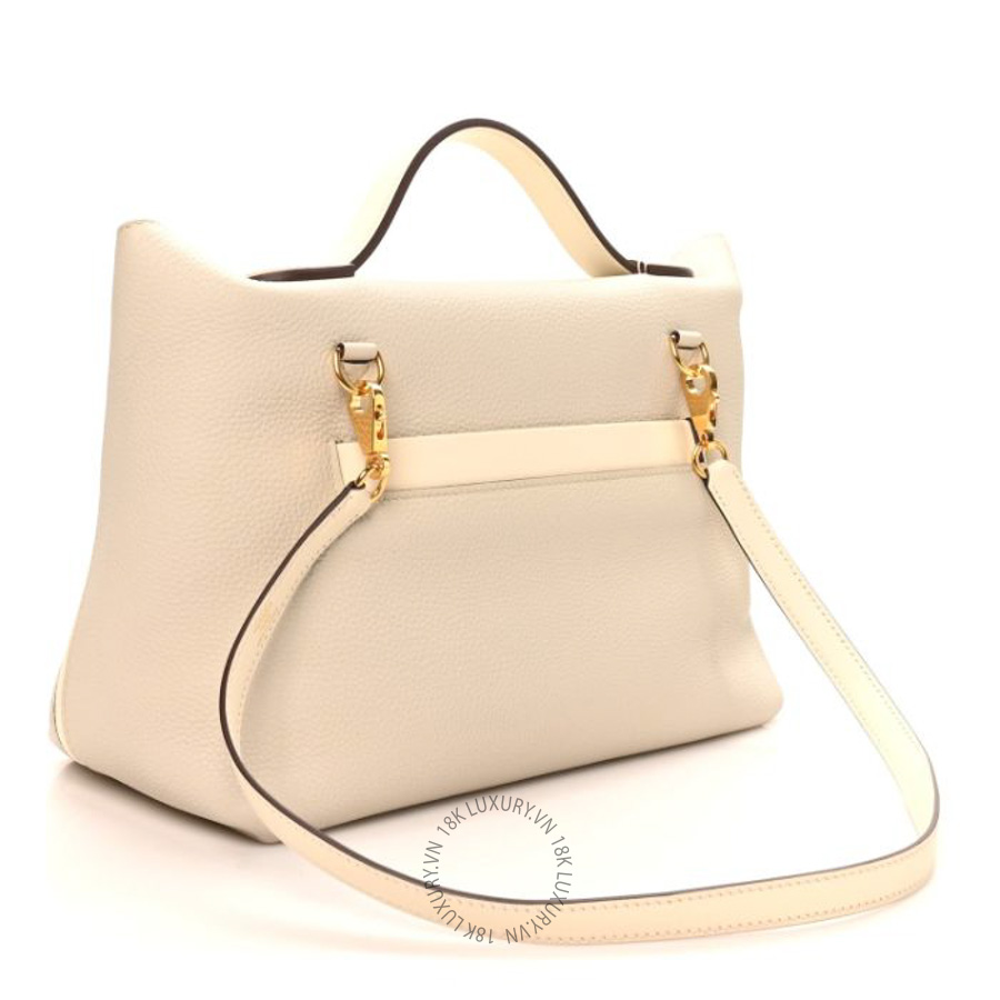 Túi xách đeo chéo Hermes Togo Matte Alligator Swift Touch 24/24 29 Beton HMT093