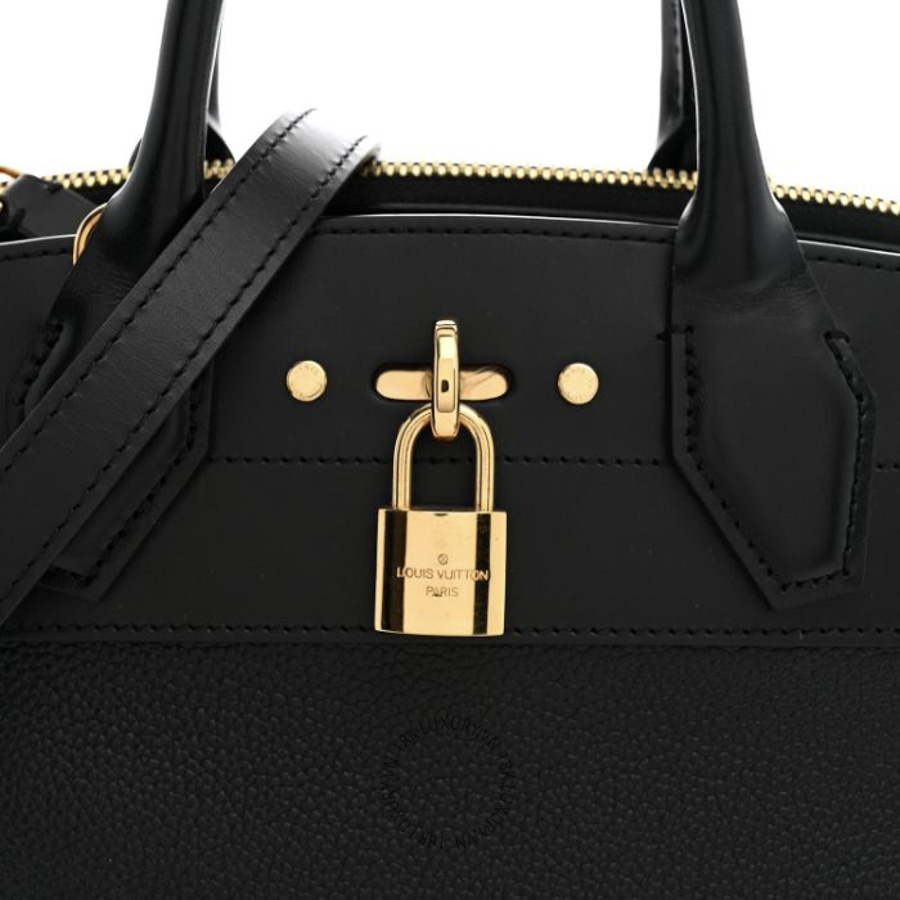 Túi Xách Đeo Chéo Louis Vuitton Calfskin City Steamer Mini Black NSBD847 25 Túi Xách Đeo Chéo Louis Vuitton Calfskin City Steamer Mini Black NSBD847