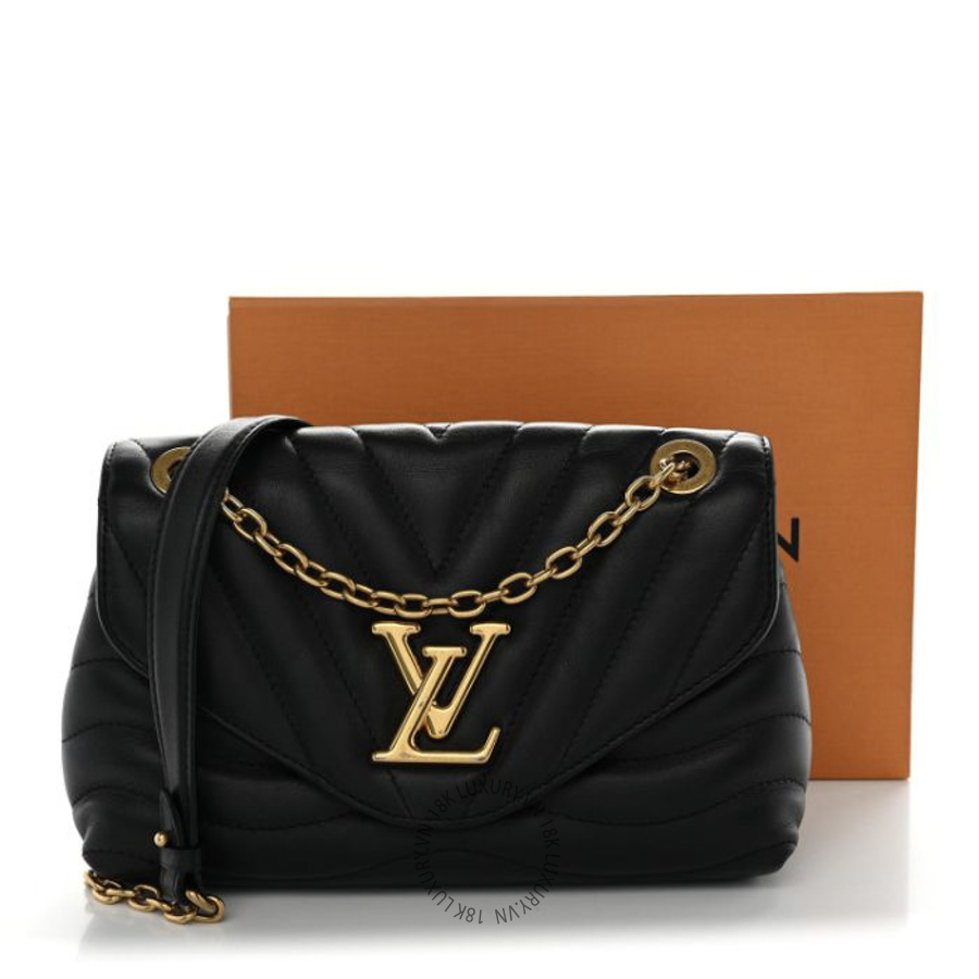 Túi Xách Đeo Chéo Louis Vuitton Calfskin LV New Wave Chain Bag Black NSBD246 23 Túi Xách Đeo Chéo Louis Vuitton Calfskin LV New Wave Chain Bag Black NSBD246