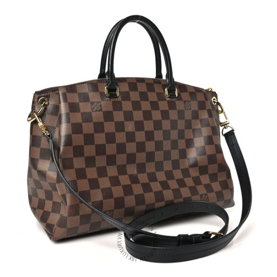 Túi Xách Đeo Chéo Louis Vuitton Damier Ebene Odeon Tote MM Black NSBD333