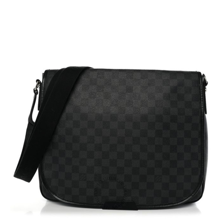 Túi xách đeo chéo Louis Vuitton Damier Graphite Daniel GM FPNG111