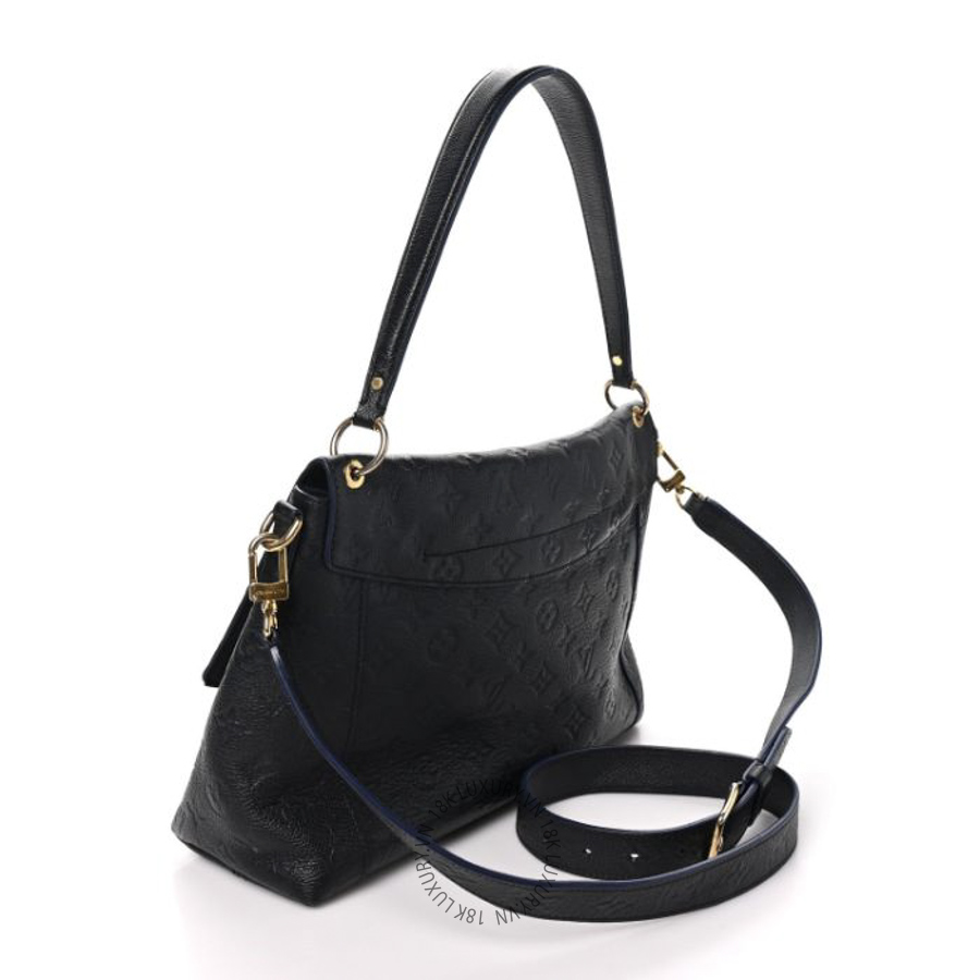 Túi Xách Đeo Chéo Louis Vuitton Empreinte Blanche MM Black NSBD734