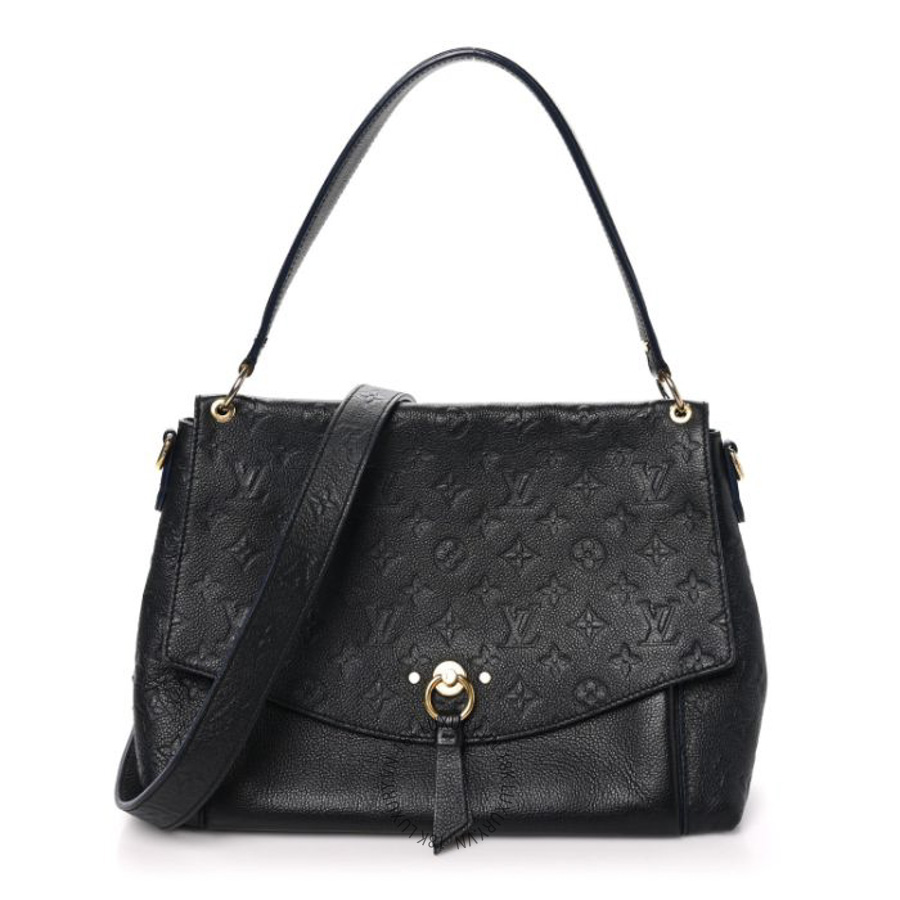 Túi Xách Đeo Chéo Louis Vuitton Empreinte Blanche MM Black NSBD734