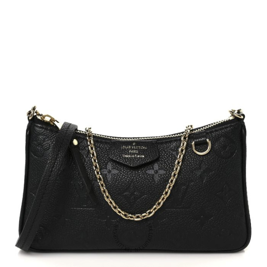 Túi Xách Đeo Chéo Louis Vuitton Empreinte Easy Pouch On Strap Black NSBD720