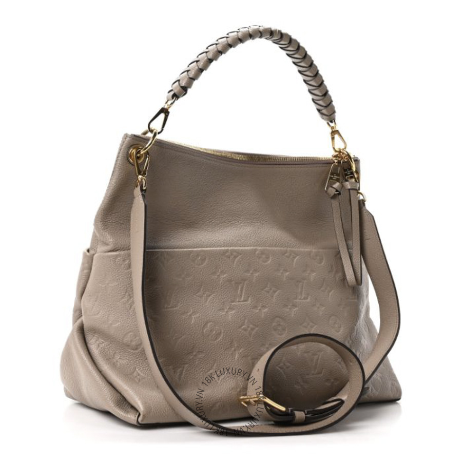 Túi Xách Đeo Chéo Louis Vuitton Empreinte Maida Hobo Tourterelle MNGR402