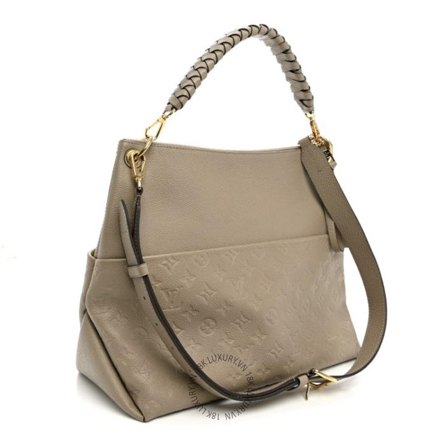 Túi Xách Đeo Chéo Louis Vuitton Empreinte Maida Hobo Tourterelle NSBD261